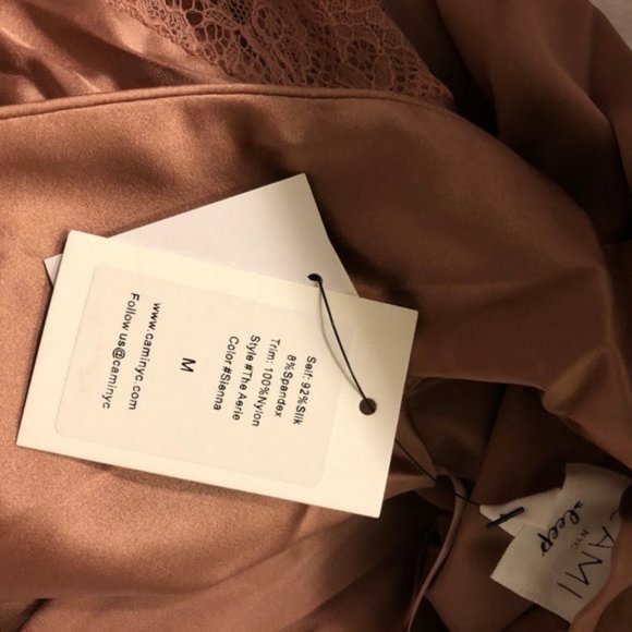 💋 Beautiful Cami NYC silk lace kimono robe - Picture 3 of 7